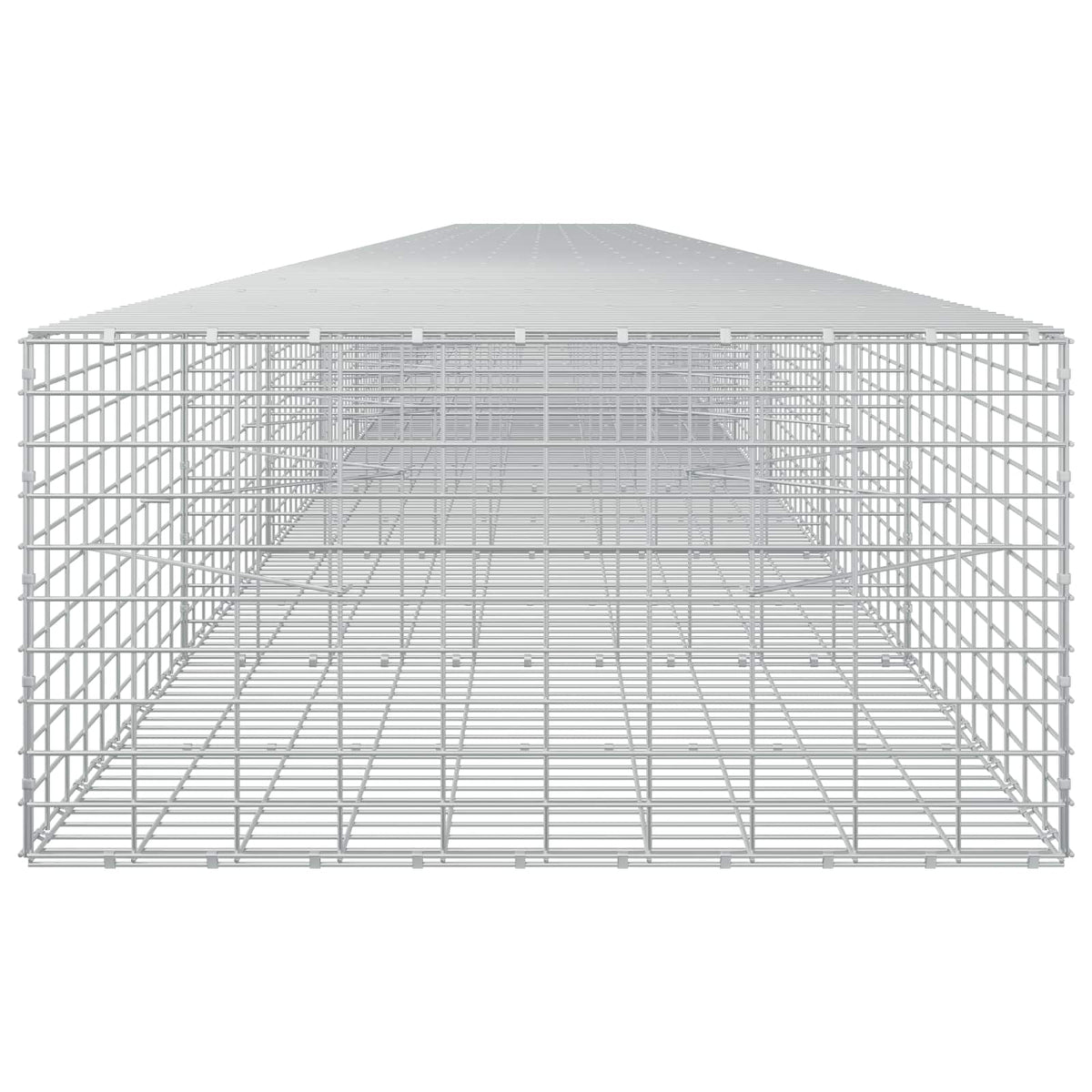 Γκαμπιόν με σύρμα 5 mm και πλέγμα 5x10 cm 1100x100x50 εκ - Pakobazaar