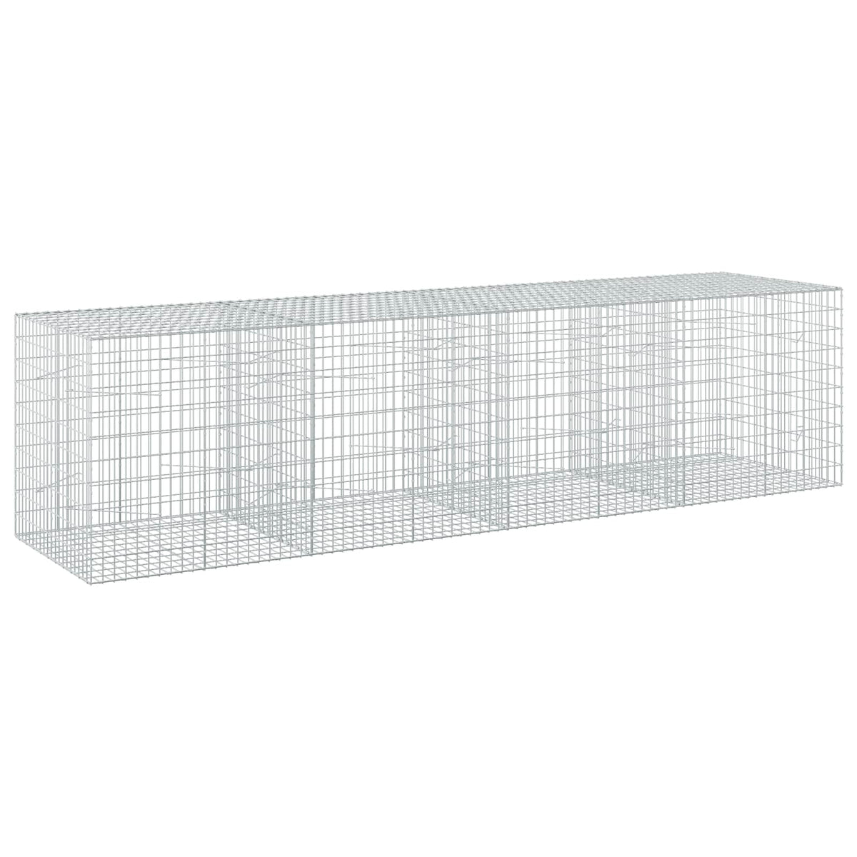 Γκαμπιόν με σύρμα 5 mm και πλέγμα 5x10 cm 400x100x100 εκ