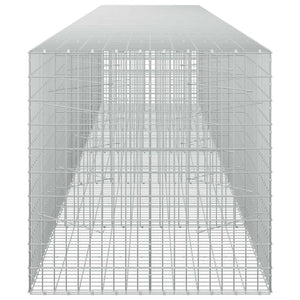 Γκαμπιόν με σύρμα 5 mm και πλέγμα 5x10 cm 550x100x100 εκ - Pakobazaar