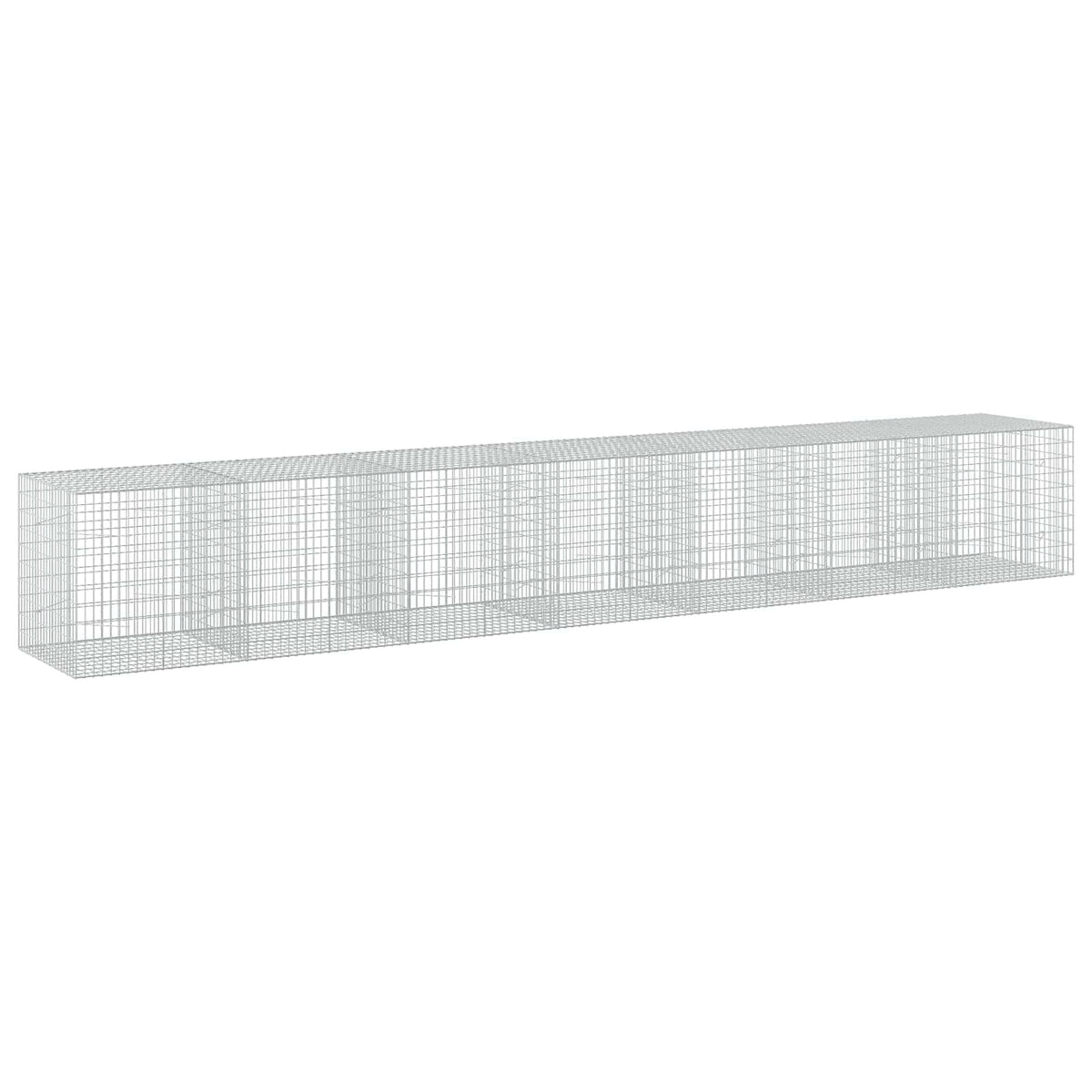 Γκαμπιόν με σύρμα 5 mm και πλέγμα 5x10 cm 700x100x100 εκ.