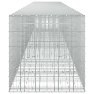 Γκαμπιόν με σύρμα 5 mm και πλέγμα 5x10 cm 700x100x100 εκ.