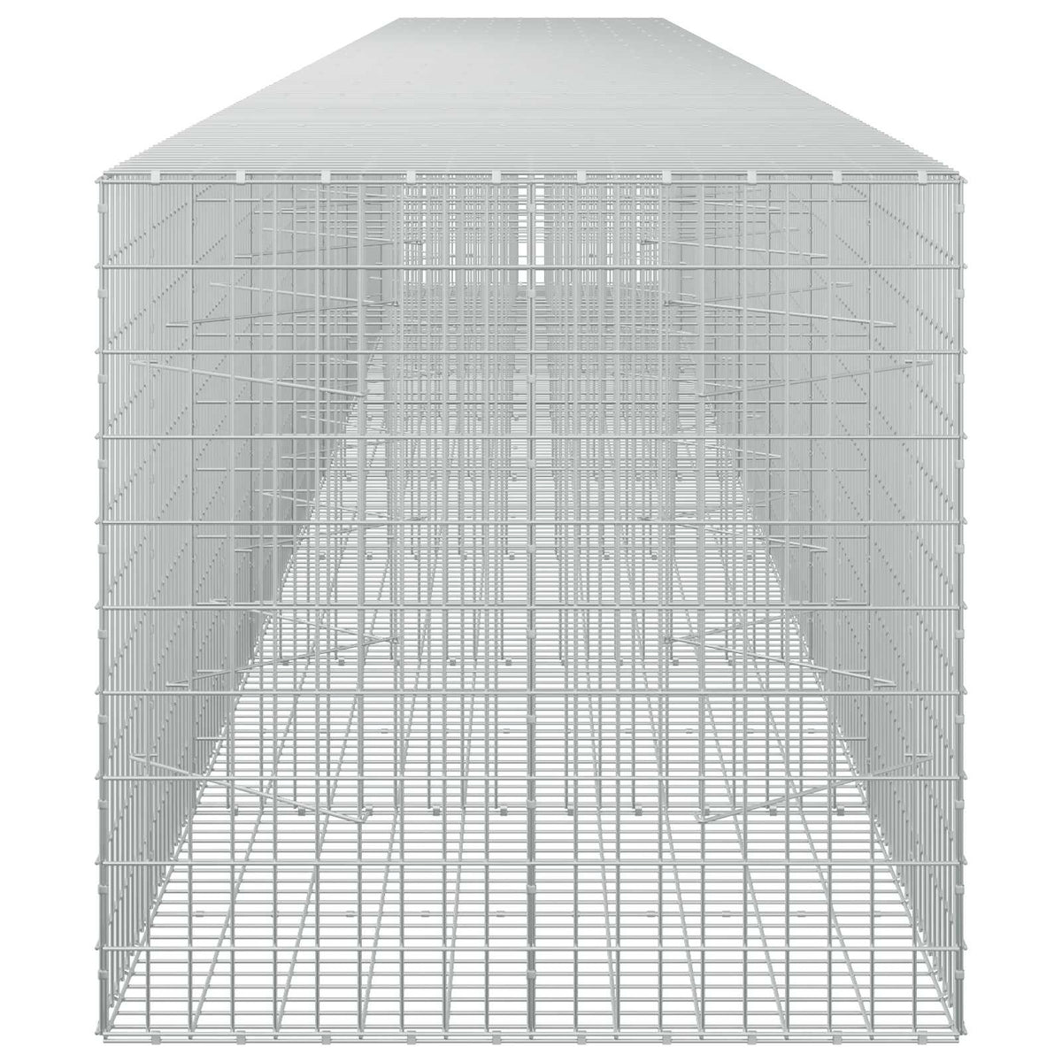Γκαμπιόν με σύρμα 5 mm και πλέγμα 5x10 cm 850x100x100 εκ - Pakobazaar