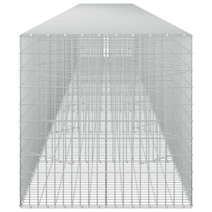 Γκαμπιόν με σύρμα 5 mm και πλέγμα 5x10 cm 850x100x100 εκ - Pakobazaar