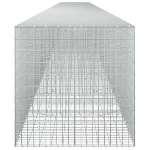 Γκαμπιόν με σύρμα 5 mm και πλέγμα 5x10 cm 1200x100x100 εκ - Pakobazaar