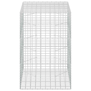 Γκαμπιόν με σύρμα 5 mm και πλέγμα 5x10 cm 100x100x150 εκ