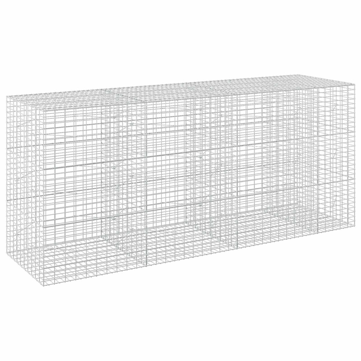 Γκαμπιόν με σύρμα 5 mm και πλέγμα 5x10 cm 350x100x150 εκ.