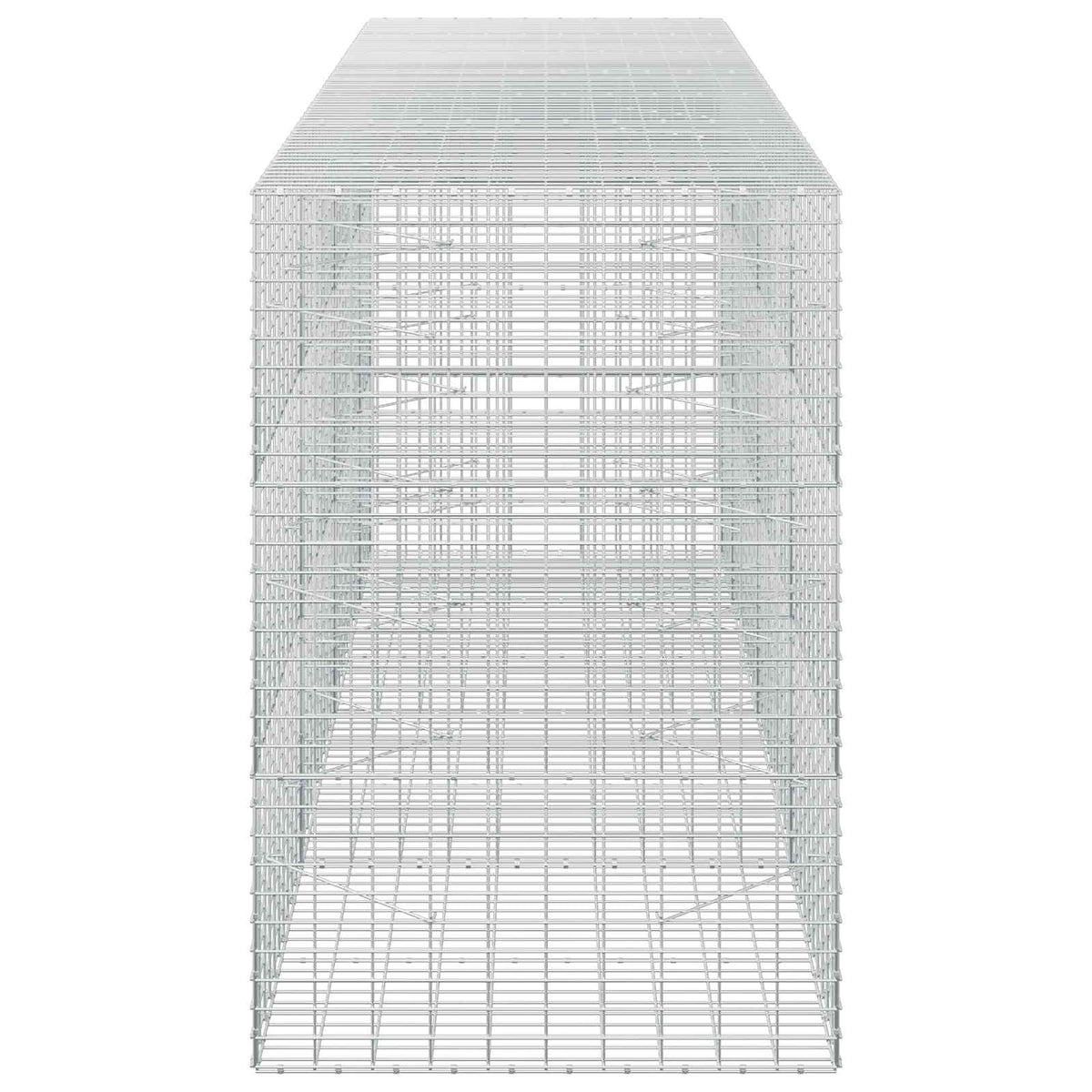 Γκαμπιόν με σύρμα 5 mm και πλέγμα 5x10 cm 350x100x150 εκ.