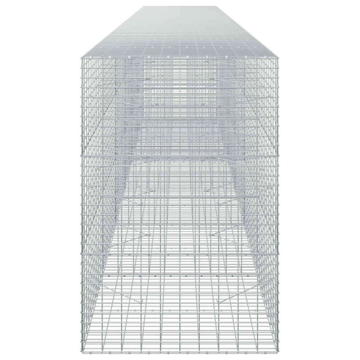 Γκαμπιόν με σύρμα 5 mm και πλέγμα 5x10 cm 650x100x150 εκ - Pakobazaar