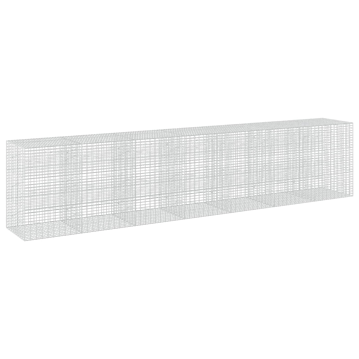 Γκαμπιόν με σύρμα 5 mm και πλέγμα 5x10 cm 700x100x150 εκ.