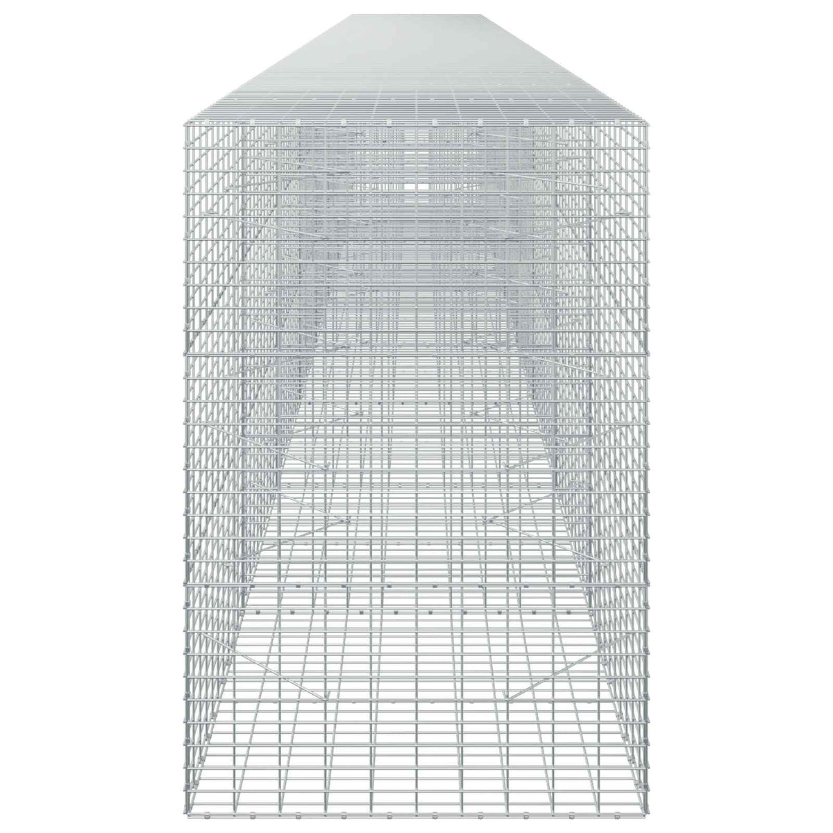 Γκαμπιόν με σύρμα 5 mm και πλέγμα 5x10 cm 800x100x150 εκ.