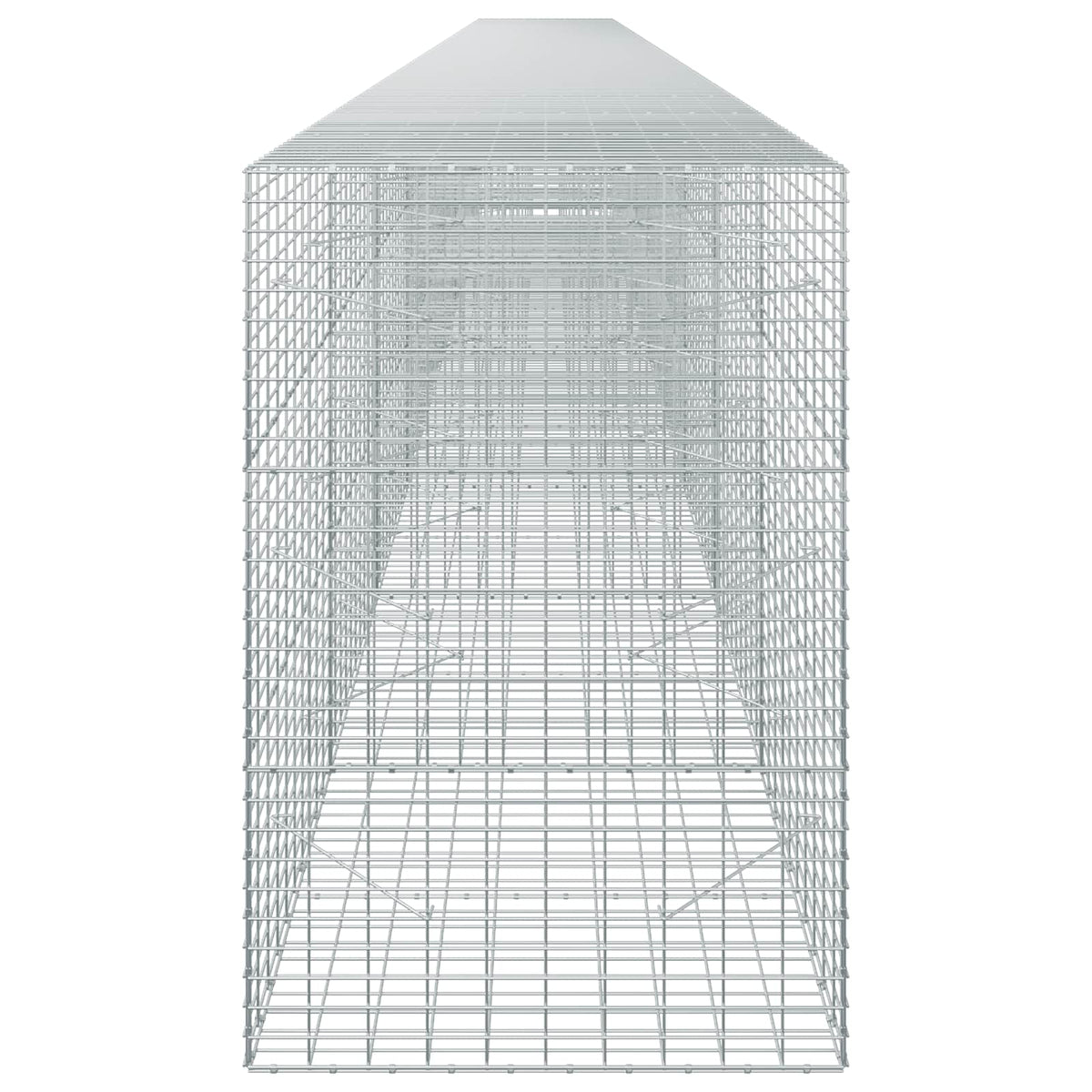 Γκαμπιόν με σύρμα 5 mm και πλέγμα 5x10 cm 900x100x150 εκ - Pakobazaar