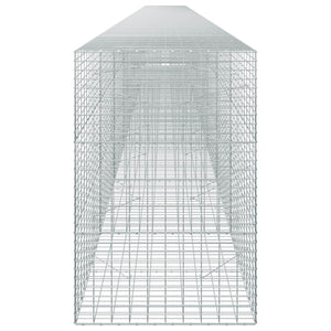 Γκαμπιόν με σύρμα 5 mm και πλέγμα 5x10 cm 900x100x150 εκ - Pakobazaar