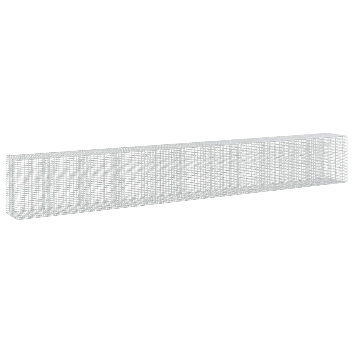 Γκαμπιόν με σύρμα 5 mm και πλέγμα 5x10 cm 1100x100x150 εκ. - Pakobazaar