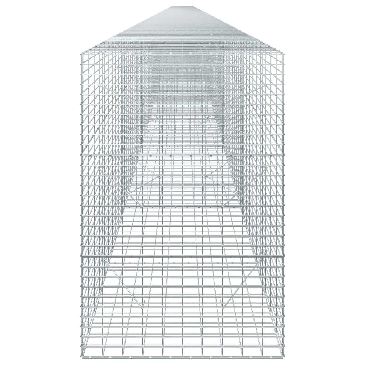 Γκαμπιόν με σύρμα 5 mm και πλέγμα 5x10 cm 1150x100x150 εκ.