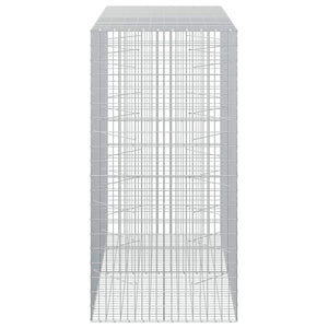 Γκαμπιόν με σύρμα 5 mm και πλέγμα 5x10 cm 200x100x200 εκ - Pakobazaar