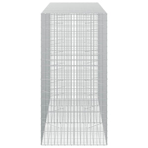 Γκαμπιόν με σύρμα 5 mm και πλέγμα 5x10 cm 250x100x200 εκ.