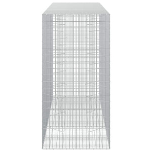 Γκαμπιόν με σύρμα 5 mm και πλέγμα 5x10 cm 300x100x200 εκ - Pakobazaar
