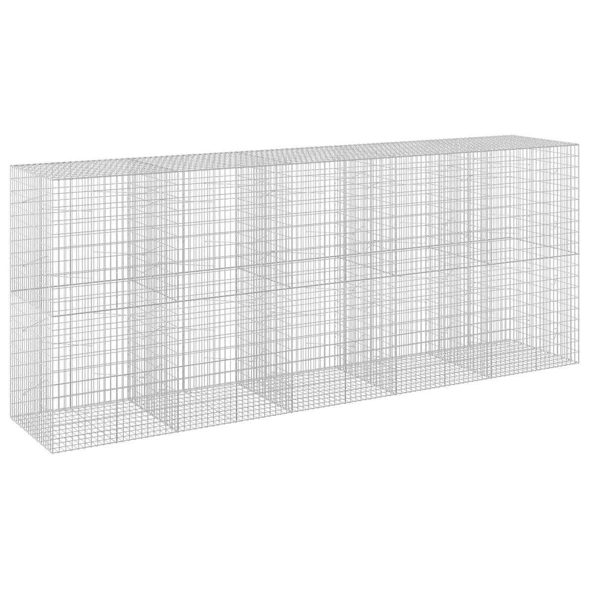 Γκαμπιόν με σύρμα 5 mm και πλέγμα 5x10 cm 500x100x200 εκ