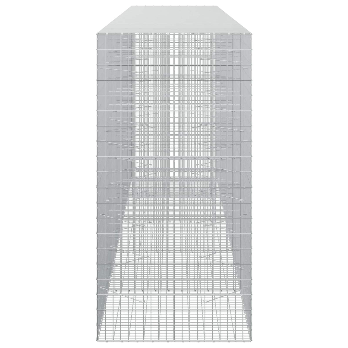 Γκαμπιόν με σύρμα 5 mm και πλέγμα 5x10 cm 500x100x200 εκ
