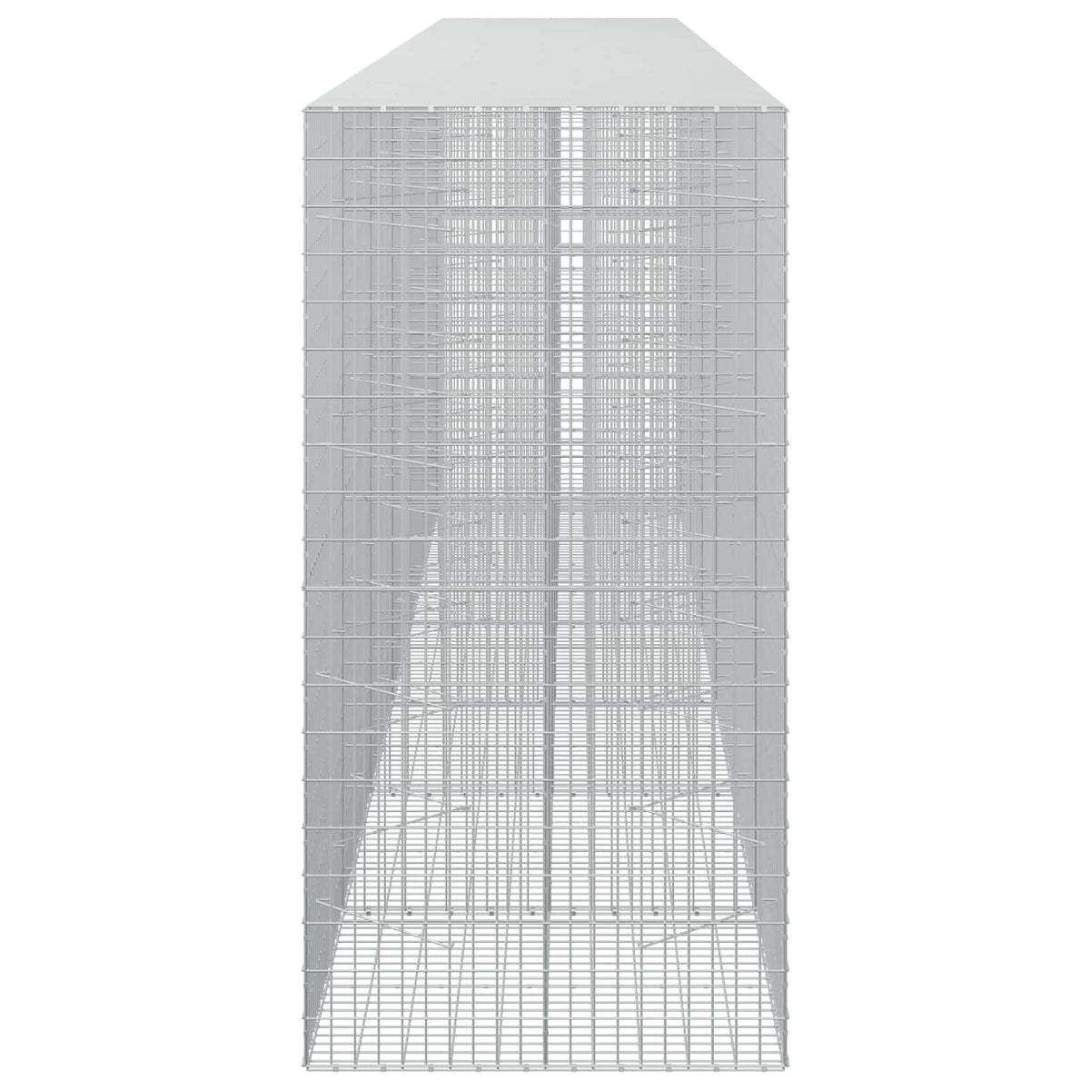 Γκαμπιόν με σύρμα 5 mm και πλέγμα 5x10 cm 650x100x200 εκ - Pakobazaar
