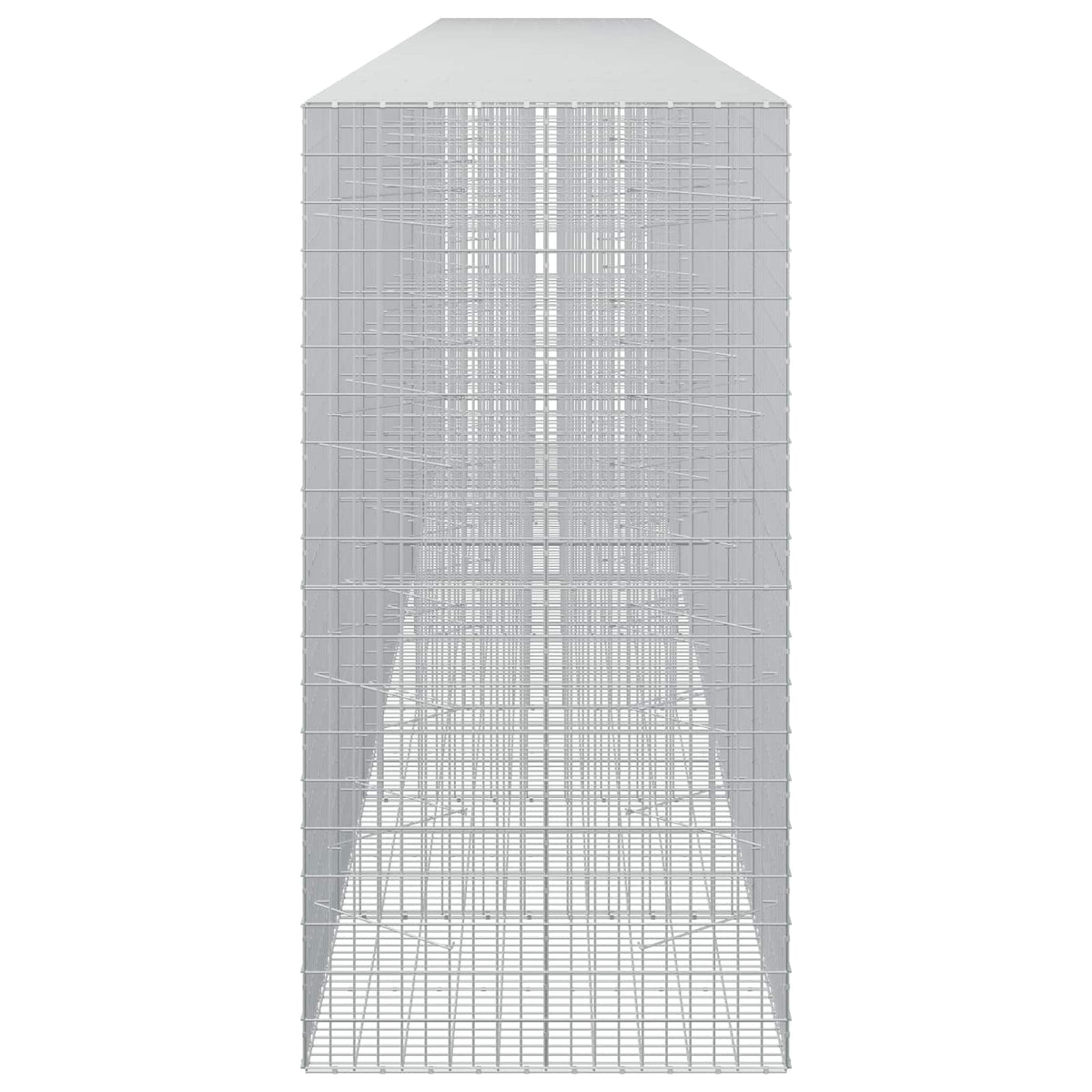 Γκαμπιόν με σύρμα 5 mm και πλέγμα 5x10 cm 800x100x200 εκ - Pakobazaar