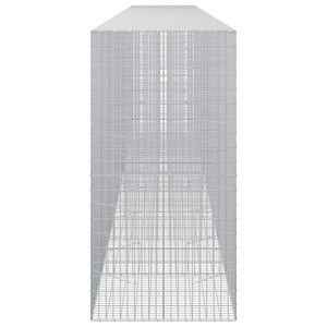 Γκαμπιόν με σύρμα 5 mm και πλέγμα 5x10 cm 800x100x200 εκ - Pakobazaar