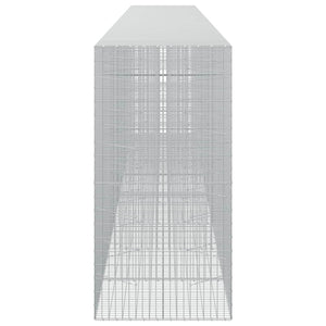 Γκαμπιόν με σύρμα 5 mm και πλέγμα 5x10 cm 900x100x200 εκ - Pakobazaar