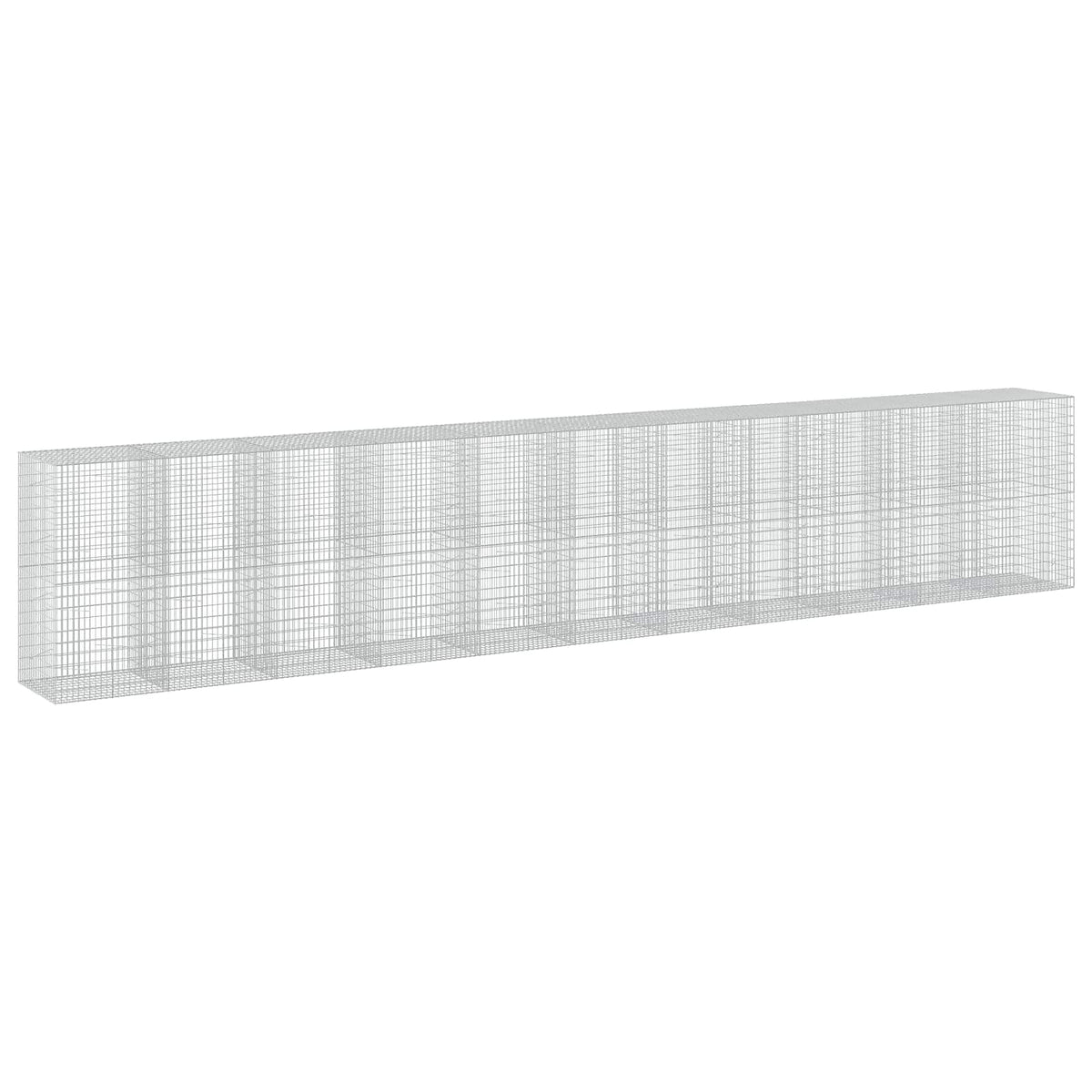 Γκαμπιόν με σύρμα 5 mm και πλέγμα 5x10 cm 1100x100x200 εκ