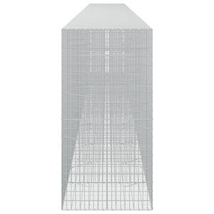 Γκαμπιόν με σύρμα 5 mm και πλέγμα 5x10 cm 1150x100x200 εκ