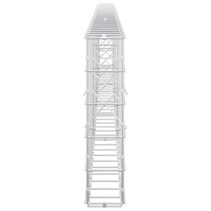 Γκαμπιόν με σύρμα 5 mm και πλέγμα 10x10 cm 350x10x50 εκ - Pakobazaar