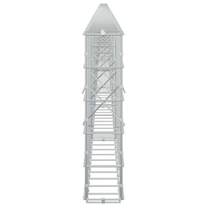 Γκαμπιόν με σύρμα 5 mm και πλέγμα 10x10 cm 1050x10x50 εκ - Pakobazaar