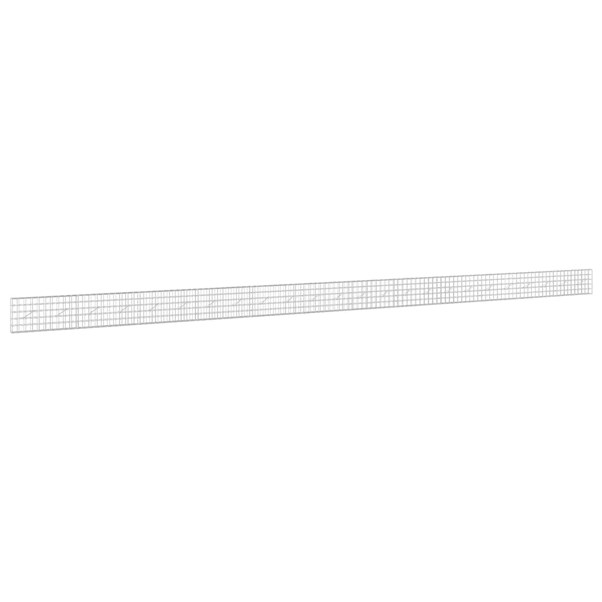 Γκαμπιόν με σύρμα 5 mm και πλέγμα 10x10 cm 1200x10x50 εκ