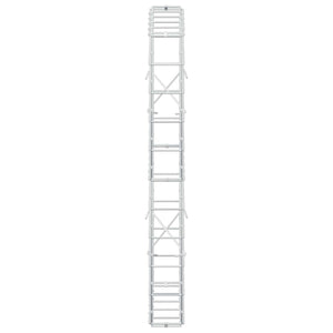 Γκαμπιόν με σύρμα 5 mm και πλέγμα 10x10 cm 50x10x100 εκ - Pakobazaar