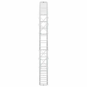 Γκαμπιόν με σύρμα 5 mm και πλέγμα 10x10 cm 100x10x100 εκ. - Pakobazaar