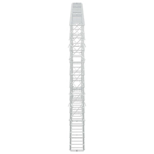 Γκαμπιόν με σύρμα 5 mm και πλέγμα 10x10 cm 250x10x100 εκ