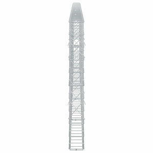 Γκαμπιόν με σύρμα 5 mm και πλέγμα 10x10 cm 500x10x100 εκ - Pakobazaar