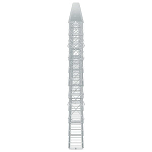 Γκαμπιόν με σύρμα 5 mm και πλέγμα 10x10 cm 700x10x100 εκ. - Pakobazaar