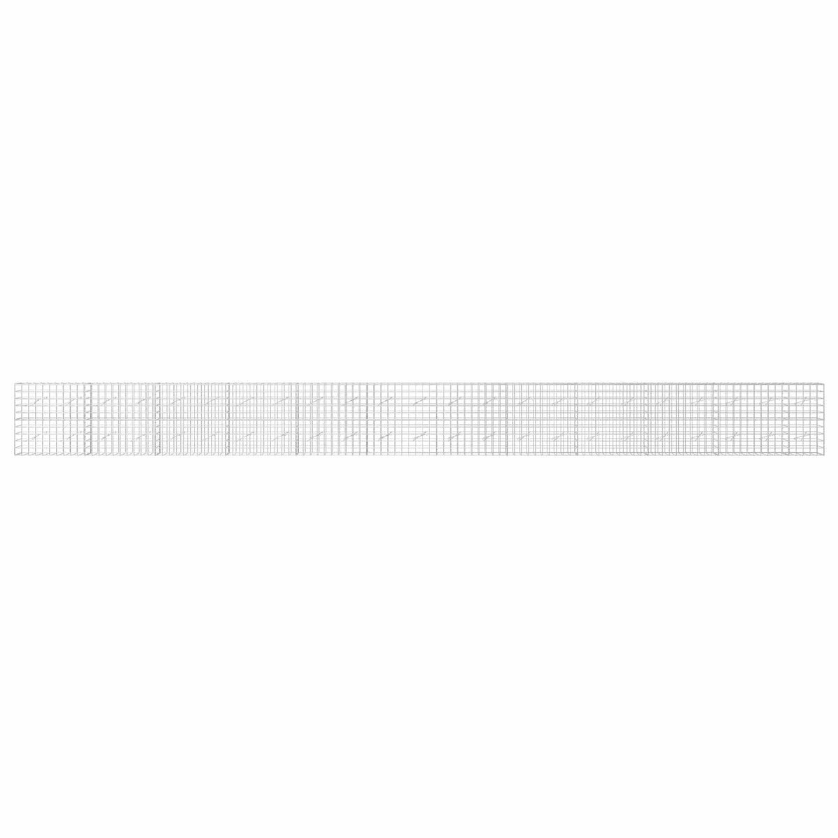 Γκαμπιόν με σύρμα 5 mm και πλέγμα 10x10 cm 1150x10x100 εκ