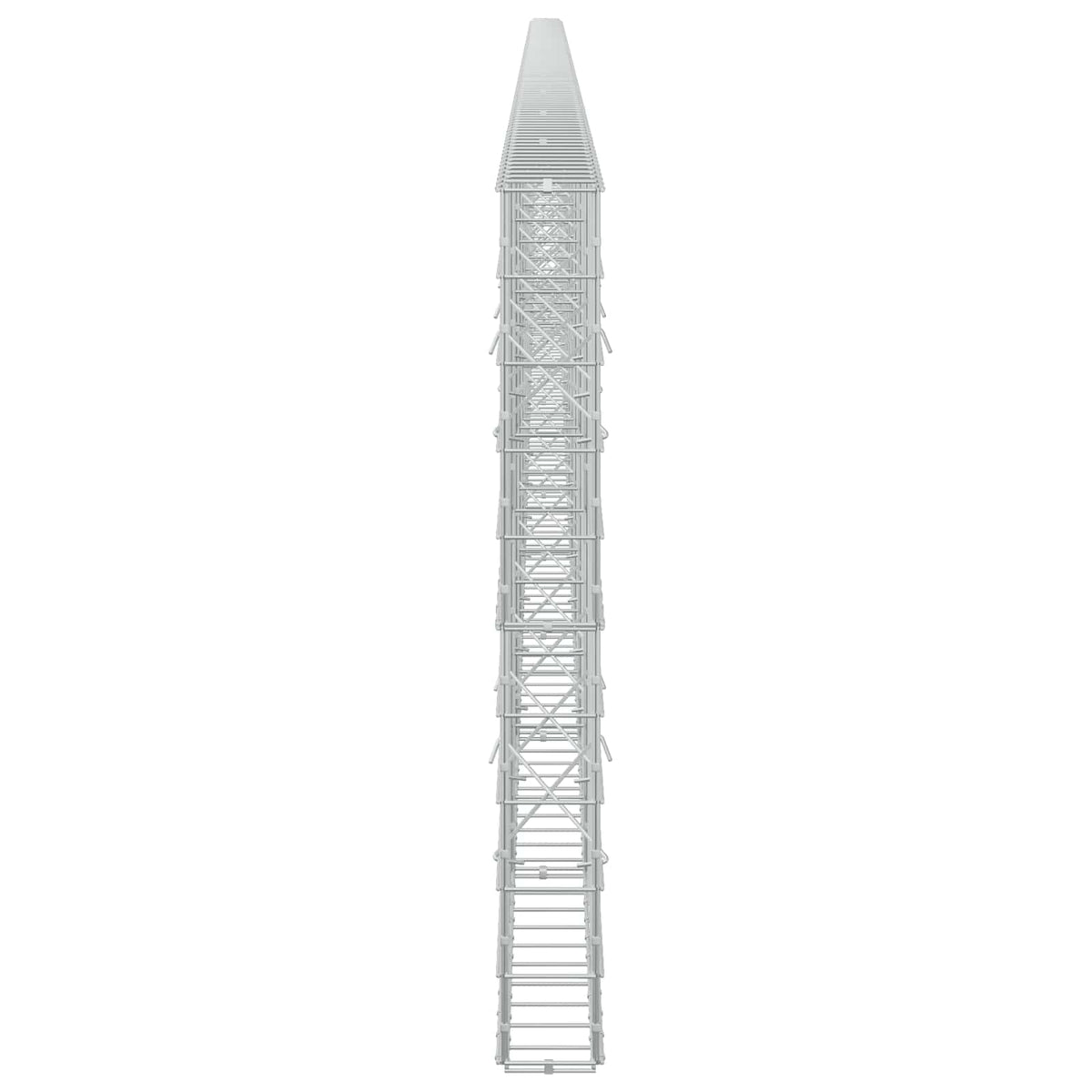 Γκαμπιόν με σύρμα 5 mm και πλέγμα 10x10 cm 1150x10x100 εκ