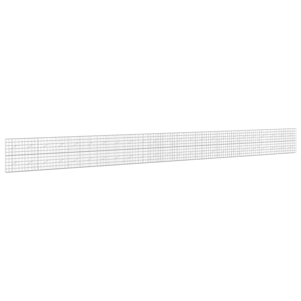 Γκαμπιόν με σύρμα 5 mm και πλέγμα 10x10 cm 1200x10x100 εκ. - Pakobazaar