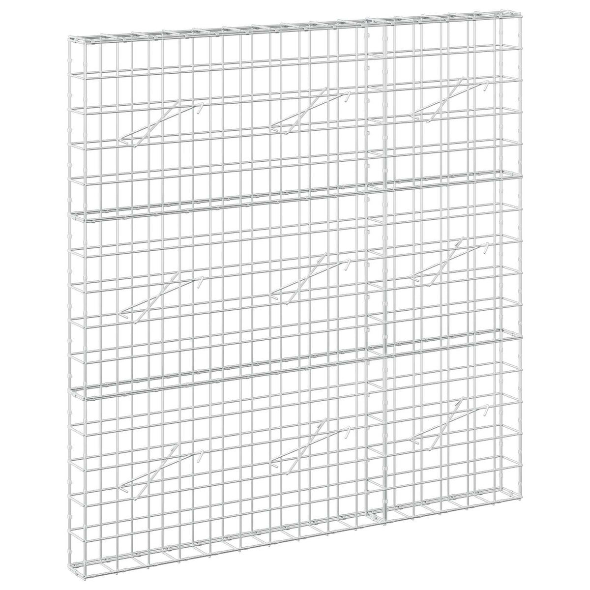 Γκαμπιόν με σύρμα 5 mm και πλέγμα 10x10 cm 150x10x150 εκ