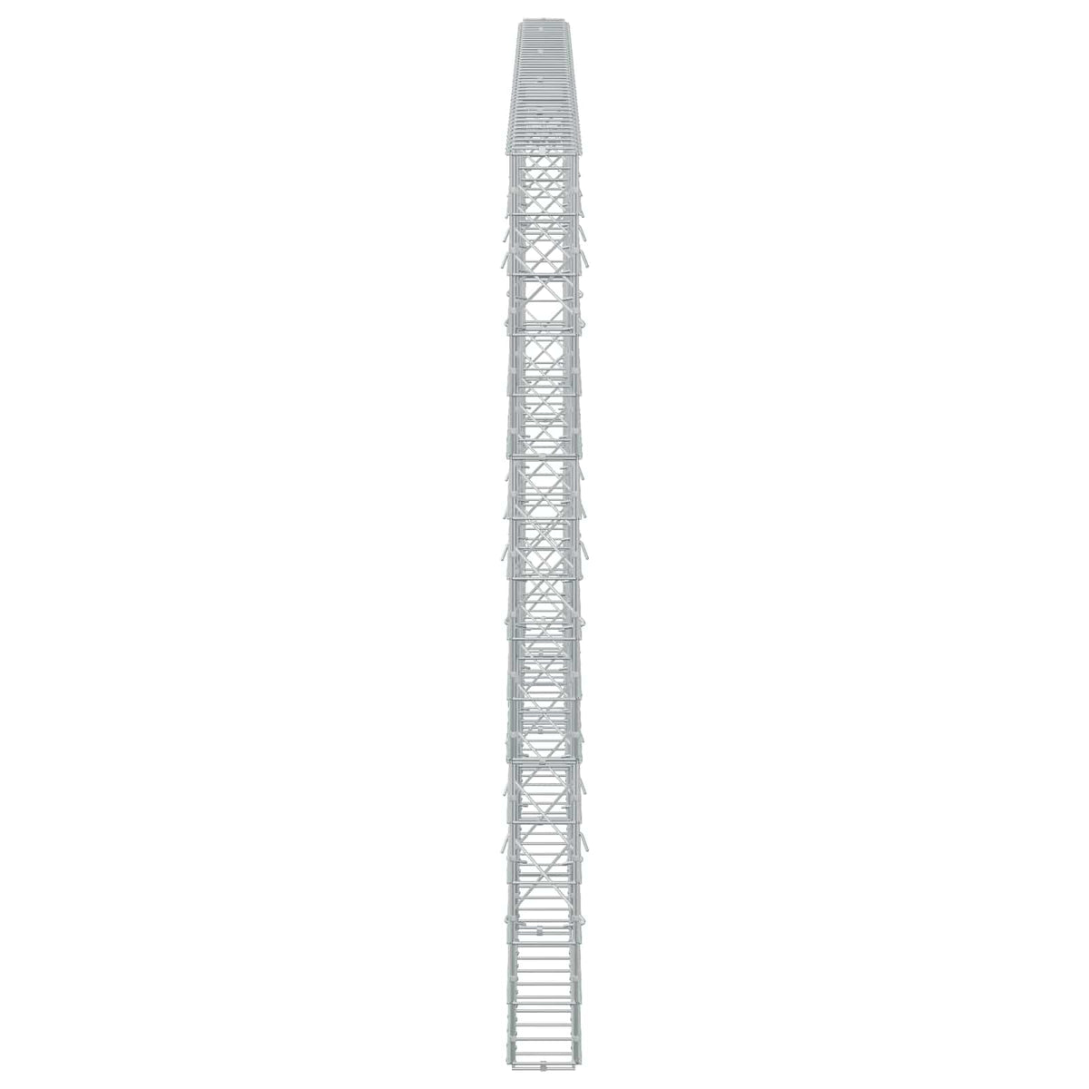 Γκαμπιόν με σύρμα 5 mm και πλέγμα 10x10 cm 450x10x150 εκ