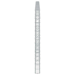 Γκαμπιόν με σύρμα 5 mm και πλέγμα 10x10 cm 450x10x150 εκ