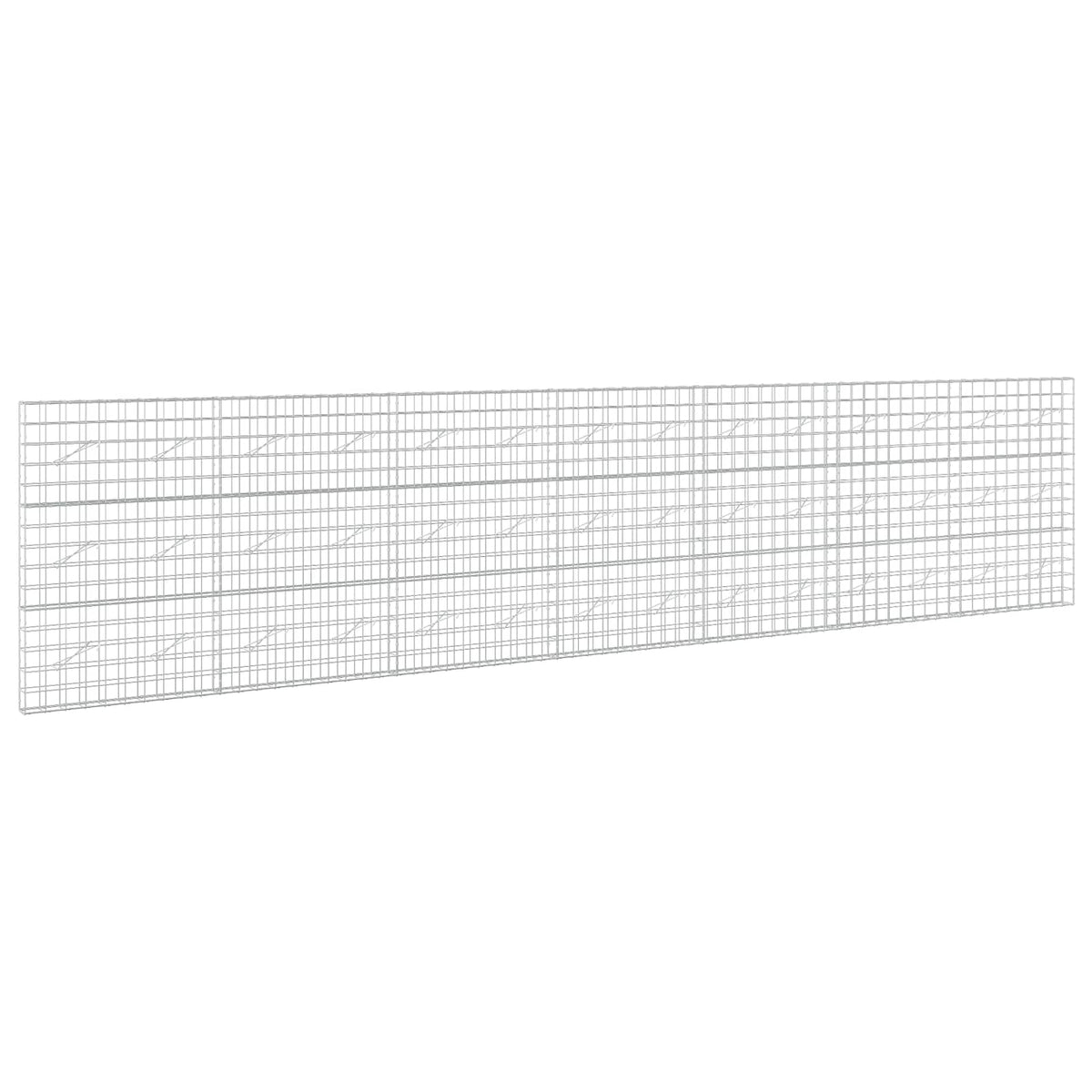 Γκαμπιόν με σύρμα 5 mm και πλέγμα 10x10 cm 700x10x150 εκ. - Pakobazaar