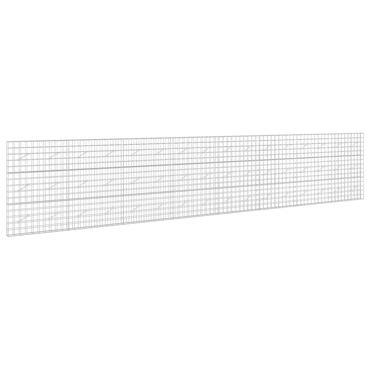 Γκαμπιόν με σύρμα 5 mm και πλέγμα 10x10 cm 800x10x150 εκ - Pakobazaar