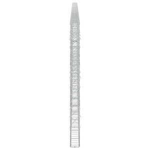 Γκαμπιόν με σύρμα 5 mm και πλέγμα 10x10 cm 850x10x150 εκ - Pakobazaar