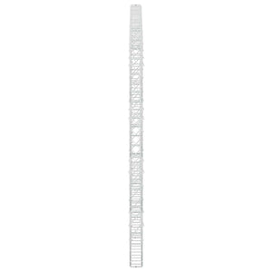 Γκαμπιόν με σύρμα 5 mm και πλέγμα 10x10 cm 350x10x200 εκ. - Pakobazaar