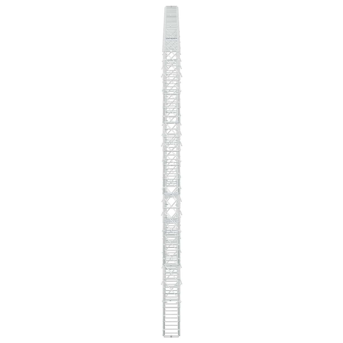 Γκαμπιόν με σύρμα 5 mm και πλέγμα 10x10 cm 400x10x200 εκ - Pakobazaar