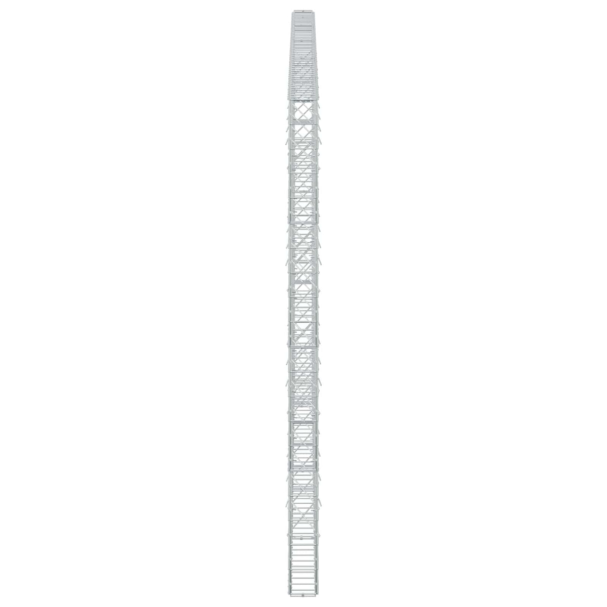 Γκαμπιόν με σύρμα 5 mm και πλέγμα 10x10 cm 500x10x200 εκ - Pakobazaar