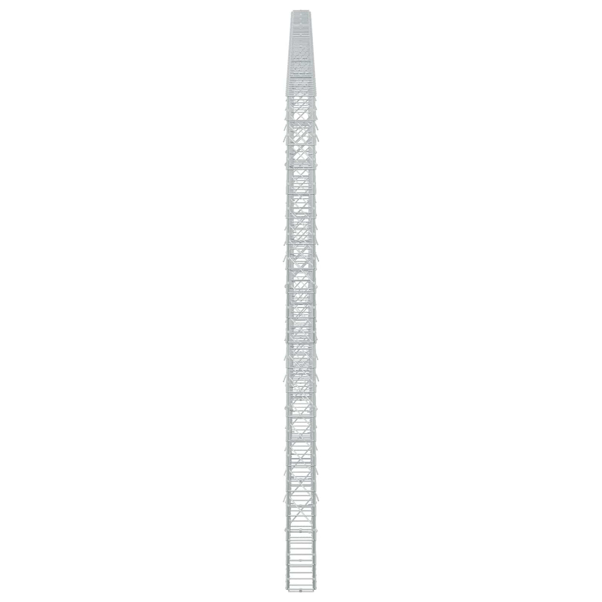 Γκαμπιόν με σύρμα 5 mm και πλέγμα 10x10 cm 650x10x200 εκ - Pakobazaar
